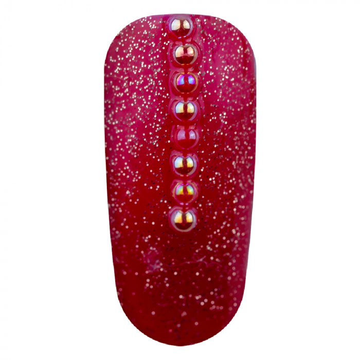 Decoratiuni unghii, Lila Rossa, mix pietricele, multicolore [6]