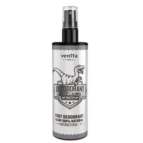 Deodorant antibacterian pentru picioare, cu alaun, pentru barbati, Venita, 100 ml [1]