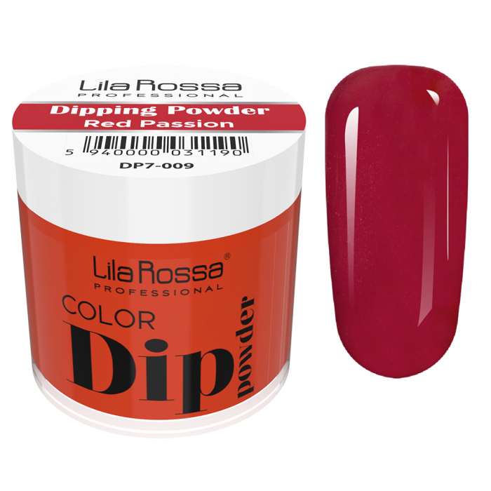 Dipping powder color, Lila Rossa, 7 g, 009 red passion [1]