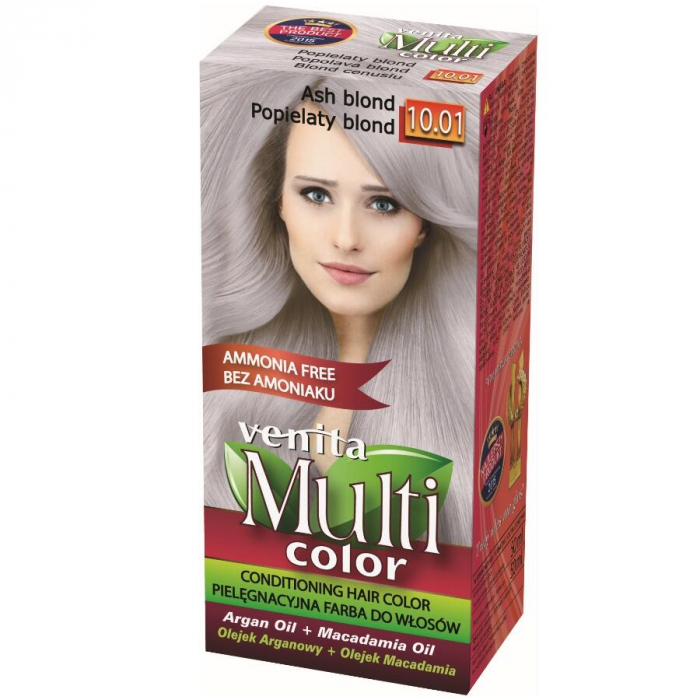 Display din carton cu 30 bucati Vopsea de par Venita Multicolor si paletar [4]