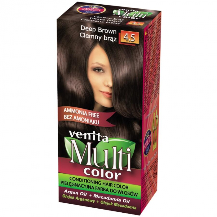 Display din carton cu 30 bucati Vopsea de par Venita Multicolor si paletar [14]