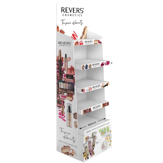 Display mare din carton, alb, pentru produse Revers [1]
