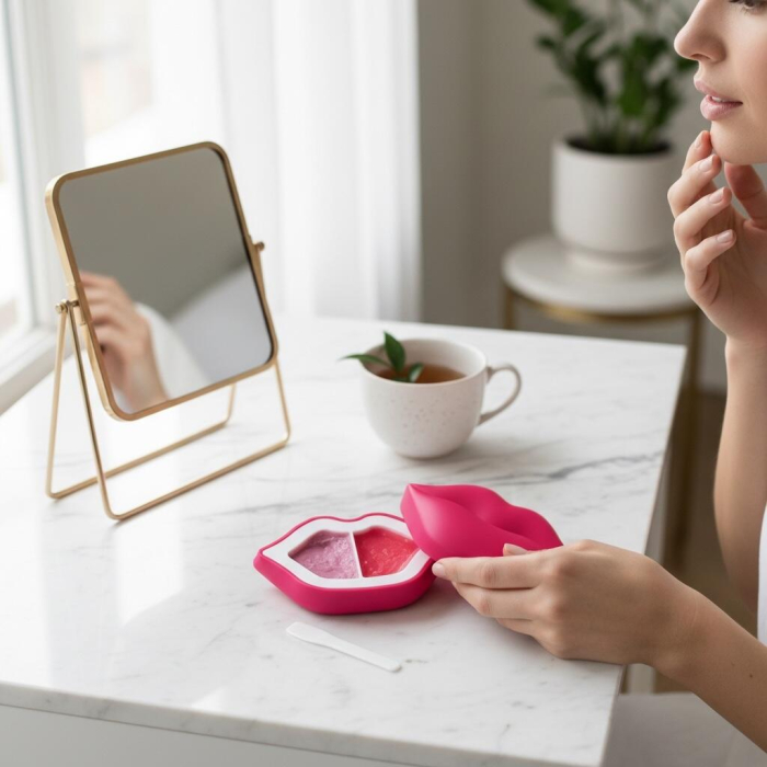 Duo Mască de Noapte si scrub pentru buze , IDC Institute, 90381 [7]