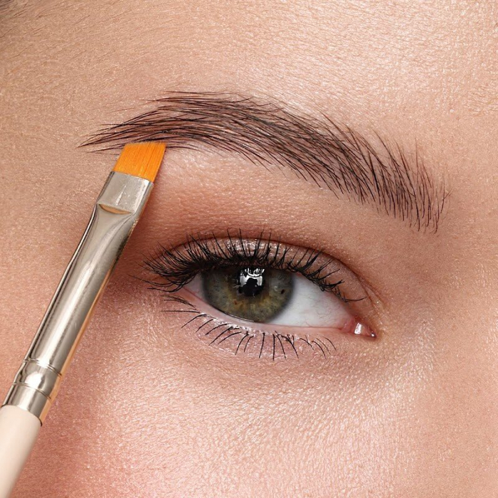 Pensula sprancene & eyeliner EVELINE COSMETICS Brow&Eyeliner E05 [5]