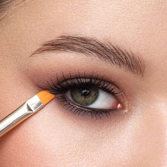 Pensula sprancene & eyeliner EVELINE COSMETICS Brow&Eyeliner E05 [6]