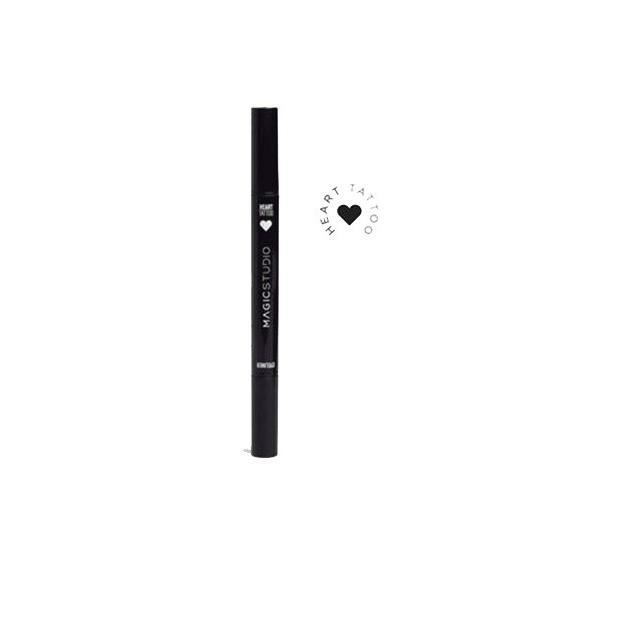 Eyeliner Fantasy, cu Stampila Heart Tatoo, Magic Studio, 2 g [2]