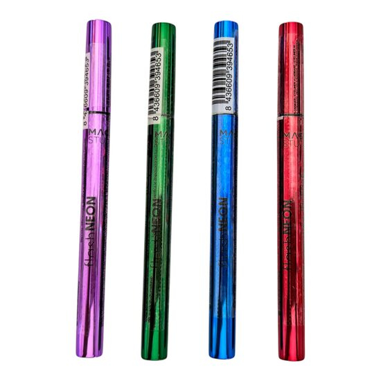 Eyeliner lichid Flash Neon, Magic Studio, 68027, 4 buc/set (verde, albastru, roz, rosu) [1]