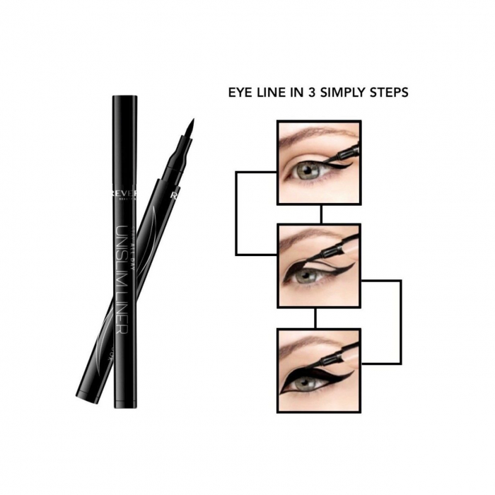 Eyeliner Unislim, cu varf de precizie, Negru [4]