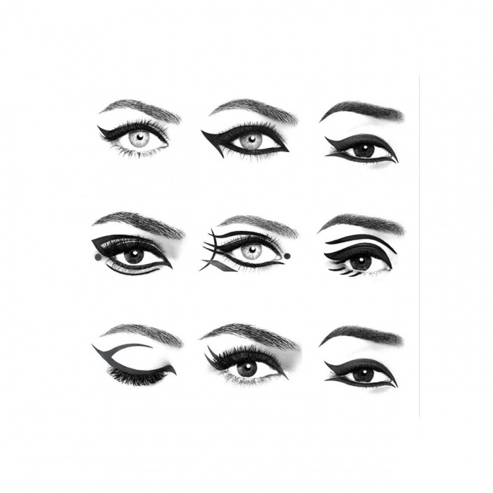 Eyeliner Unislim, cu varf de precizie, Negru [6]