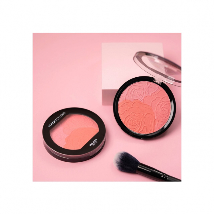 Fard de obraz Rose Blush Palette, Magic Studio, 20 g [4]
