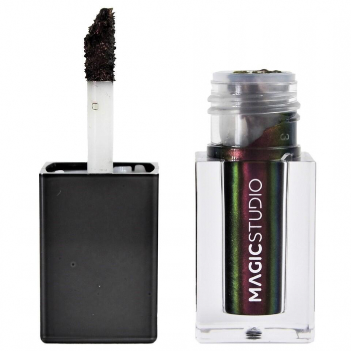 Fard de ochi lichid duocromatic Black Crystals Magic Studio 50518, 1,8 ml, Nr. 3 [2]