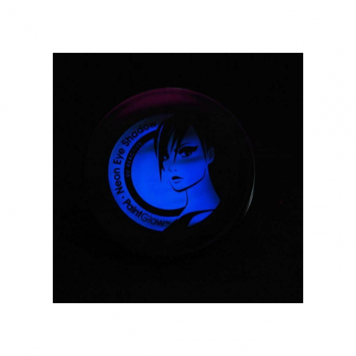 Fard de pleoape Paint Glow, reactiv UV, albastru [4]