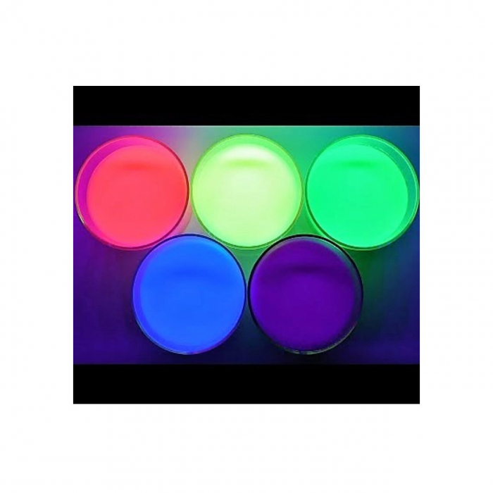 Fard de pleoape pulbere Paint Glow, reactiv UV, mov violet [2]