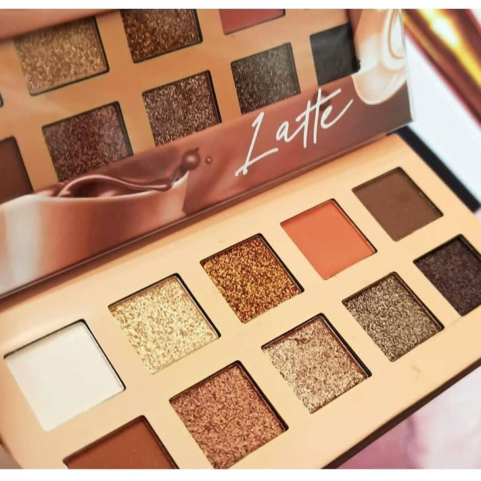 Fard de pleoape Ruby Rose Latte HB 1051, 10 nuante [3]