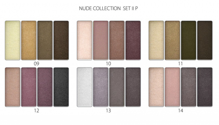 Fard de pleoape Gallant, Nude Collection, 4 culori, sidefate, nr 14P [2]