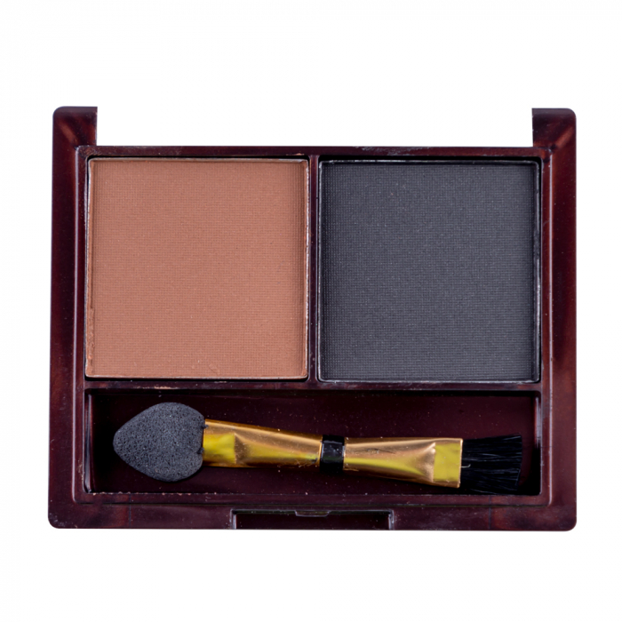 Fard de sprancene, Miss Rose Eyebrow Powder 03, cu aplicator [2]