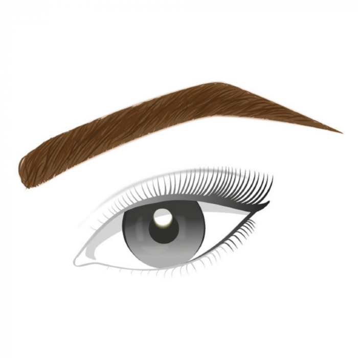 Fard de sprancene, Miss Rose Eyebrow Powder 04, cu aplicator [3]