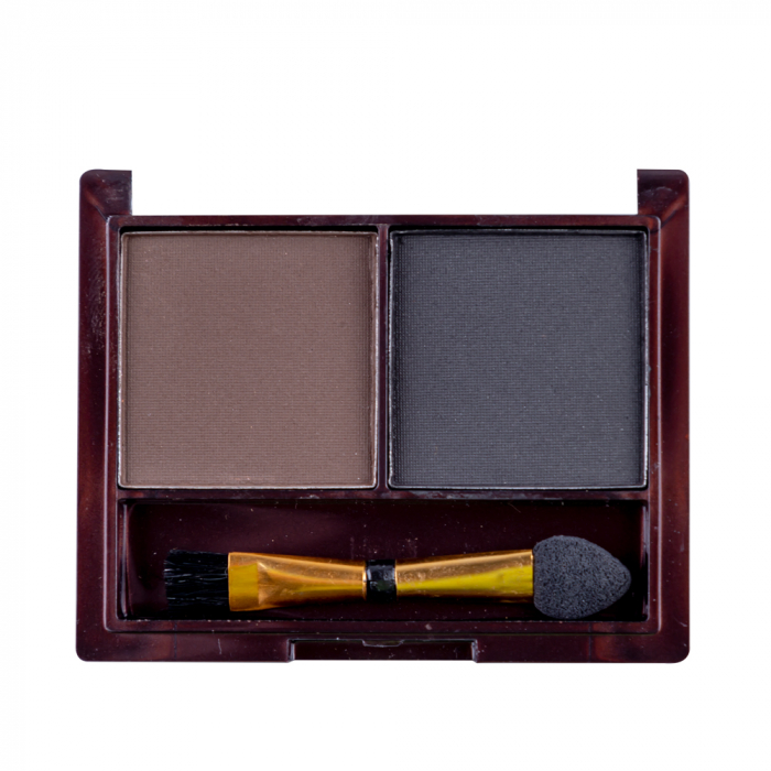 Fard de sprancene, Miss Rose Eyebrow Powder 04, cu aplicator [2]