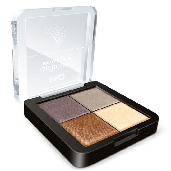 Fard pleoape Camouflage Sahara Nude, Quiz Cosmetics, 4 culori [1]