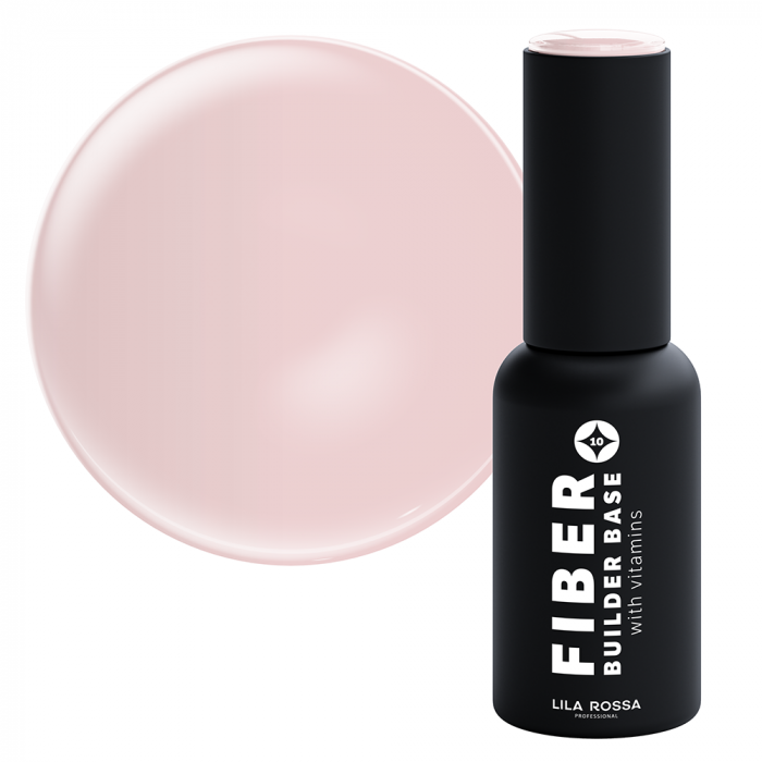 Fiber Builder Base cu Vitamine, Lila Rossa, 7 g, Light Pink [1]