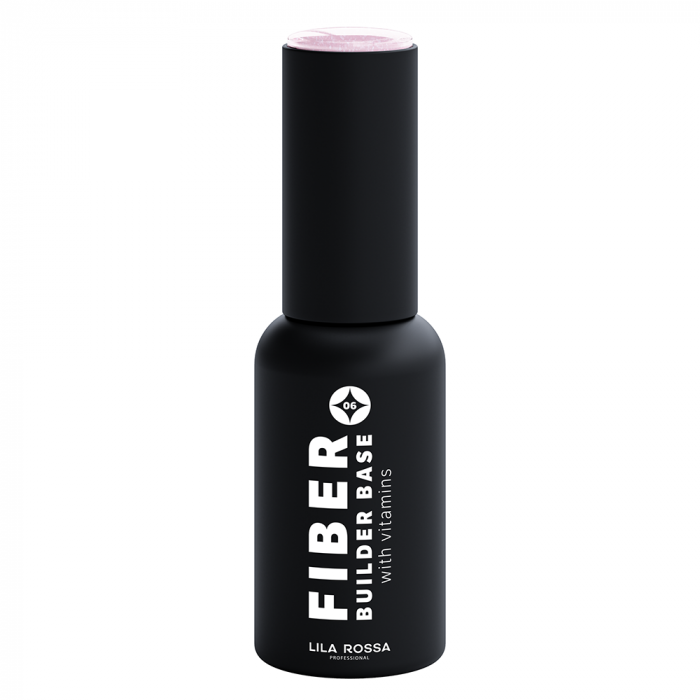 Fiber Builder Base cu Vitamine, Lila Rossa, 7 g, Puff Rose [2]