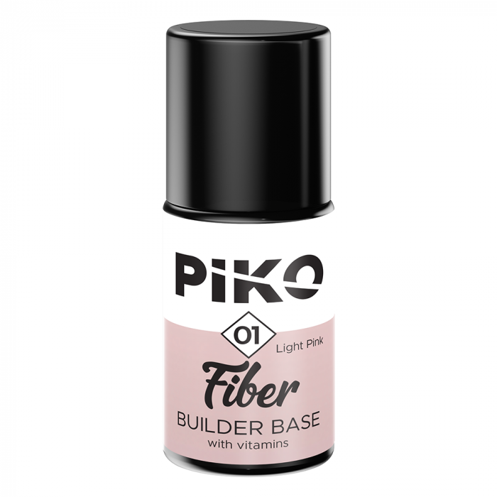 Fiber builder base cu Vitamine, Piko, 7 ml, Light Pink [2]