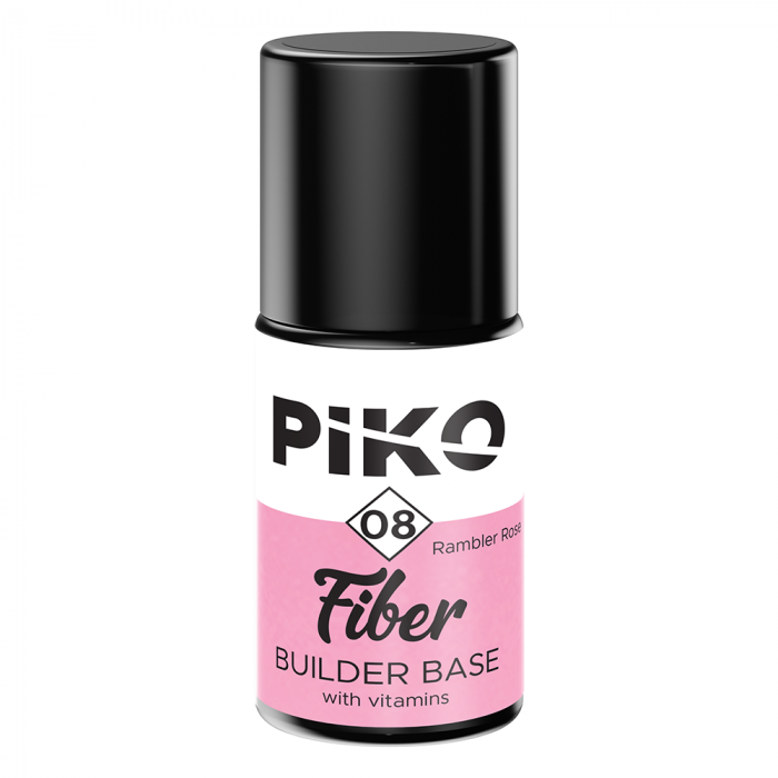 Fiber builder base cu Vitamine, Piko, 7 ml, Rambler Rose [2]