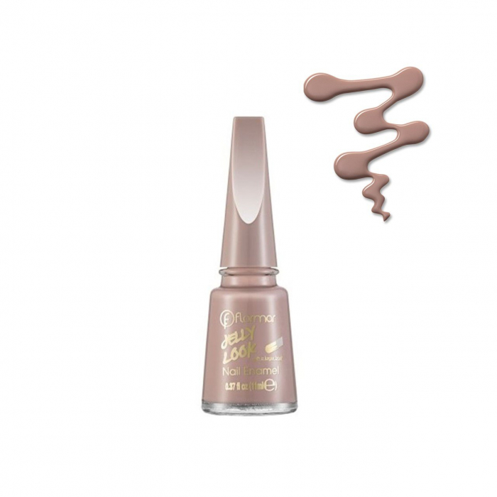 Flormar Oja Jelly Look 42 Milky Almond [2]