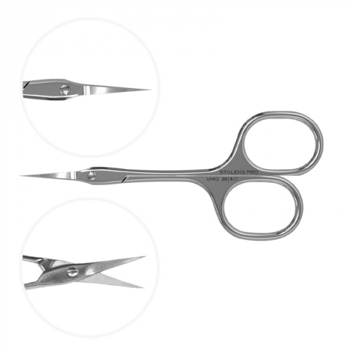 Foarfeca cuticule Staleks Pro UNIQ Asimetrice SQ-30/4 [1]