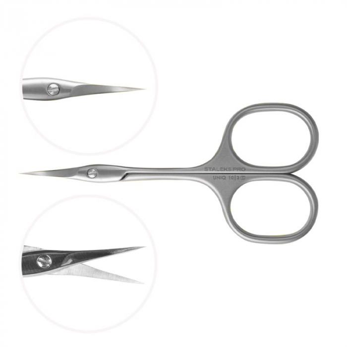 Foarfeca cuticule Staleks Pro UNIQ Balerina SQ-10/3 [1]