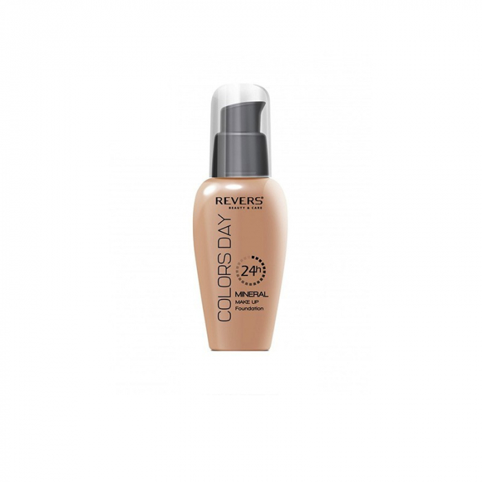 Fond de ten hidratant, acoperire medie, Colors Day, Revers, 50ml, nr 34, bronz [1]