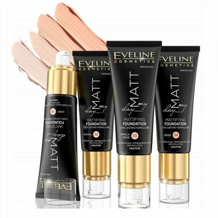 Fond de ten matifiant EVELINE Matt My Day 40ml [2]