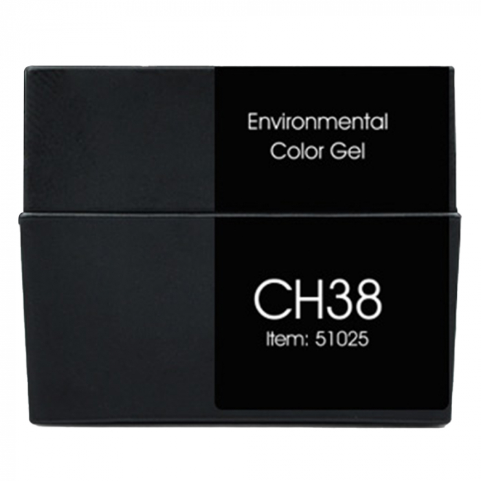 Gel color Canni Mud, 5 ml, negru, CH38 [2]