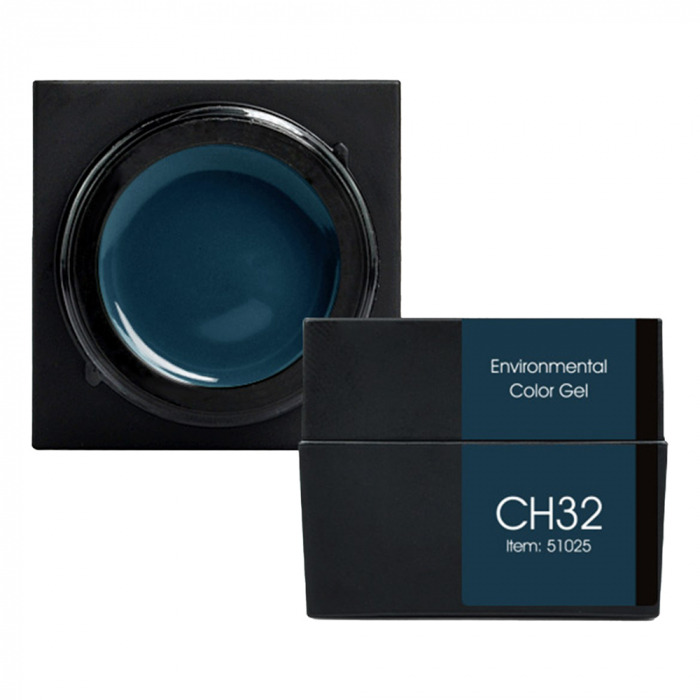 Gel color Canni Mud, albastru inchis, 5 ml, CH32 [2]