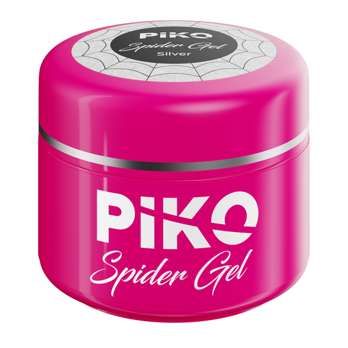 Gel color UV Piko, Spider gel, 5g, 04 Silver [2]