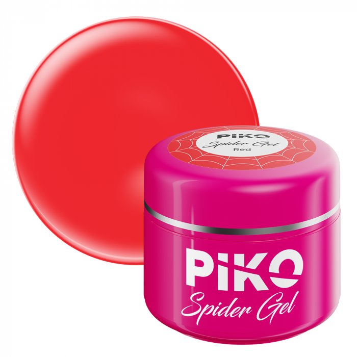 Gel color UV Piko, Spider gel, 5g, 05 Red [1]
