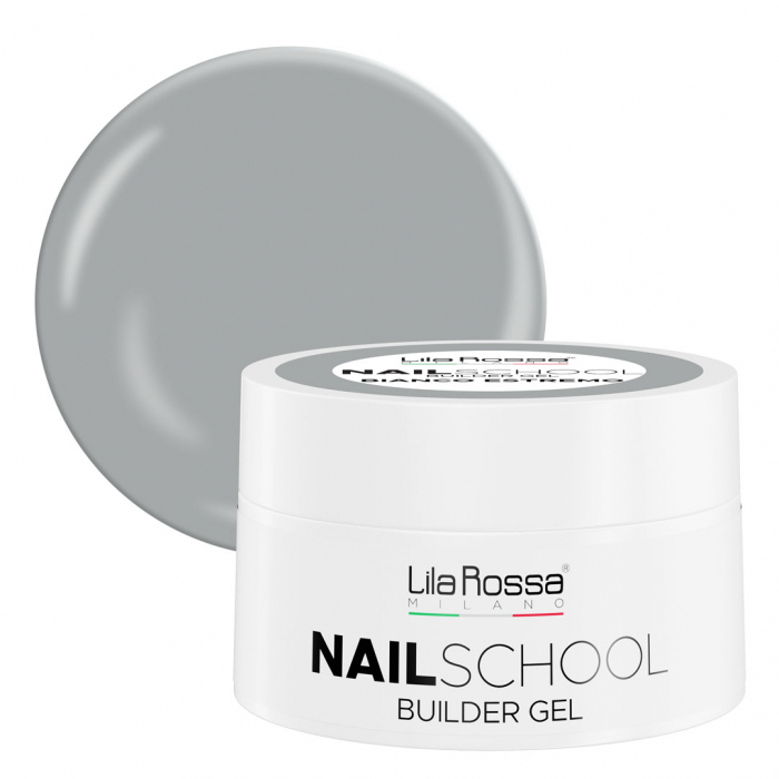 Gel constructie Lila Rossa Nailschool, 15 g, bianco estremo [2]