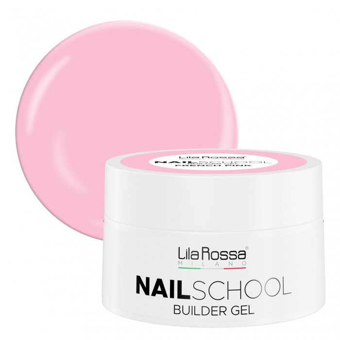 Gel constructie Lila Rossa Nailschool, 15 g, french pink [2]