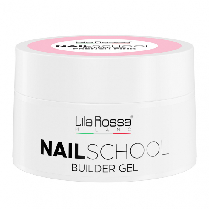 Gel constructie Lila Rossa Nailschool, 15 g, french pink [1]