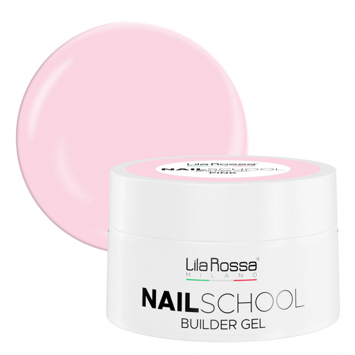 Gel constructie Lila Rossa Nailschool, 30 g, pink [2]