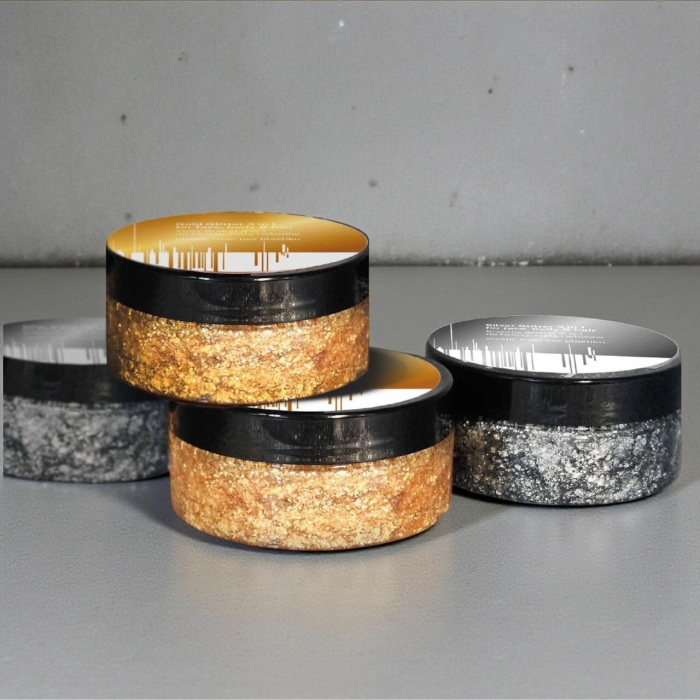 Gel cu sclipici plastic free pentru fata, corp si par Venita, Gold, 75 ml [2]