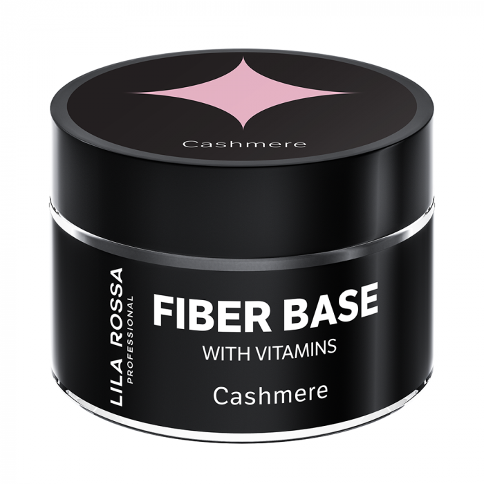 Gel de constructie Lila Rossa Fiber Builder Base cu Vitamine Cashmere 15 g [2]