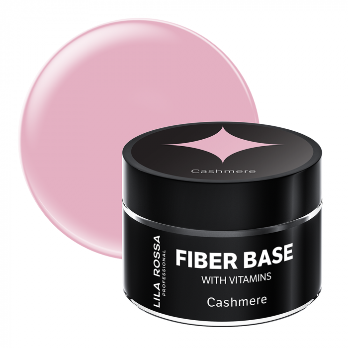 Gel de constructie Lila Rossa Fiber Builder Base cu Vitamine Cashmere 15 g [1]