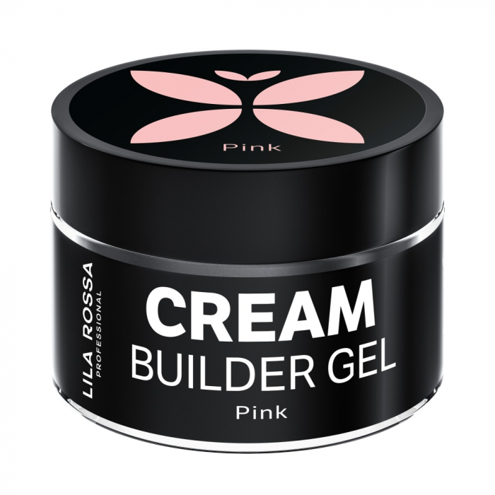 Gel de constructie, Lila Rossa, Cream Builder Gel, Pink , 15 g [1]