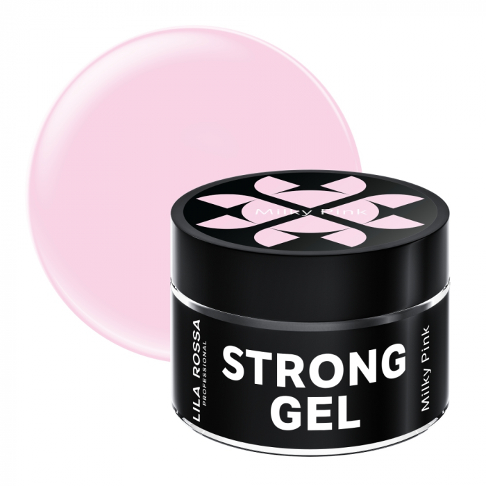 Gel de Constructie Lila Rossa Extra Strong Gel Milky Pink 15 g [2]