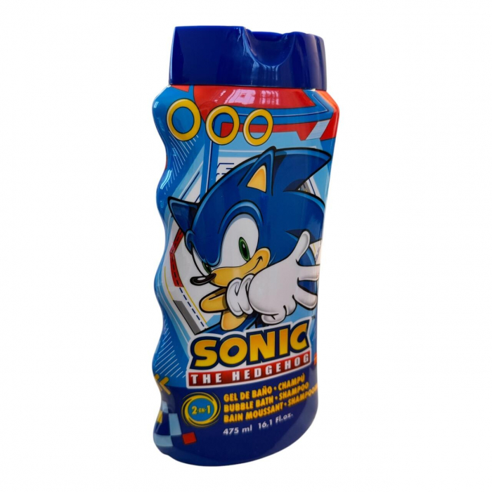 Gel de dus si sampon 2 in 1, Sonic the Hedgehog, Baieti, 475ml [2]