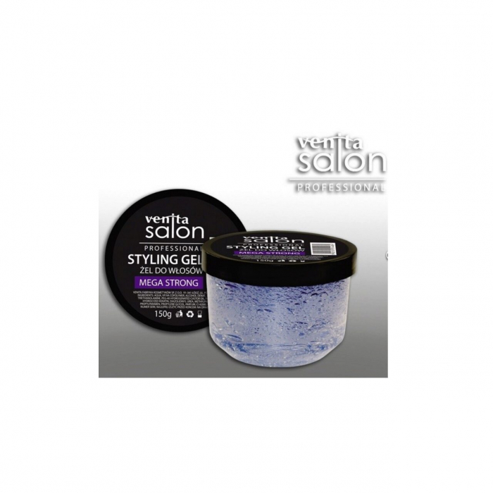 Gel de par Mega Strong, Salon Professional, Venita, cu Panthenol, 150gr [2]