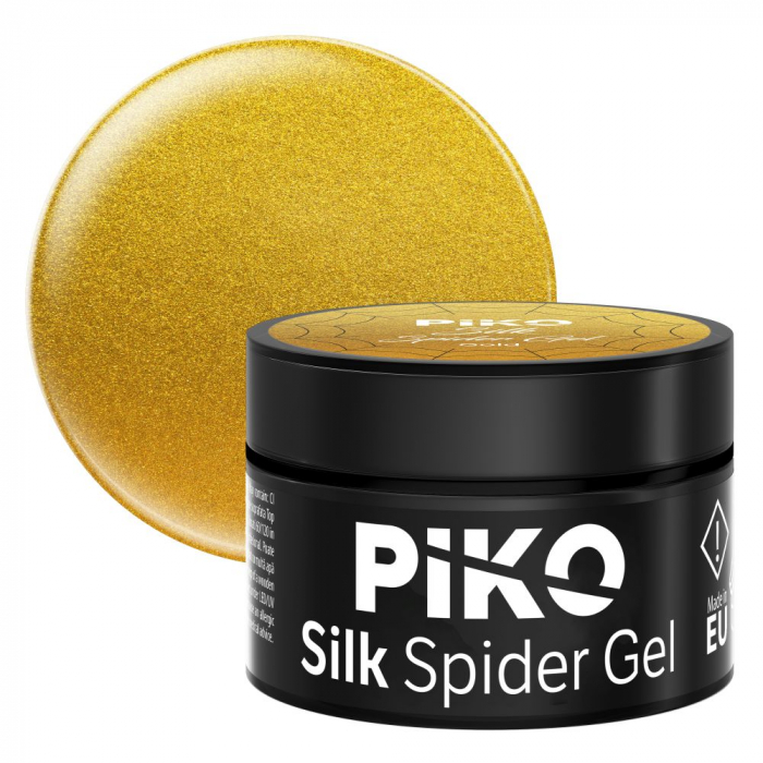 Gel de unghii PIKO spider silk gel Gold [1]