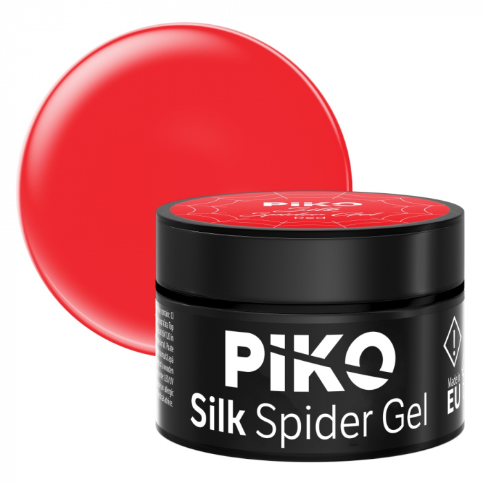 Gel de unghii PIKO spider silk gel Red [1]