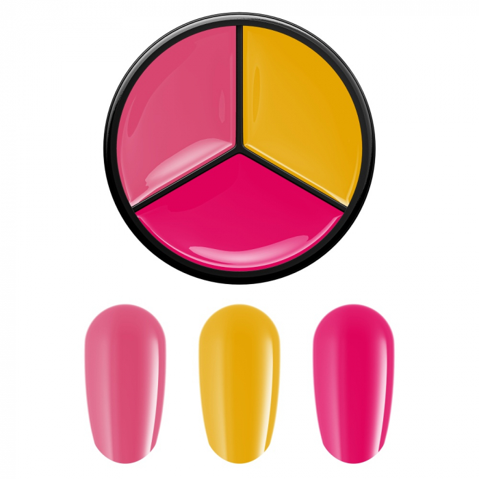 Gel de unghii Piko Solid color gel 3 culori 304 [1]